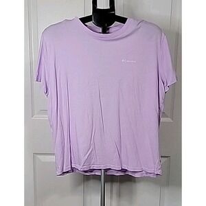 Womens Columbia T-shirt, XL, Purple